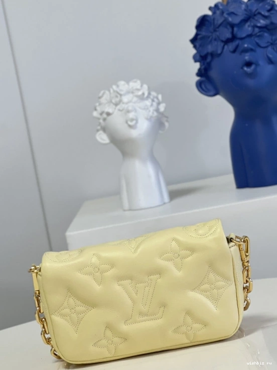 WIS LOUIS WALLET STRAP VUITTON BUBBLEGRAM ON 1210